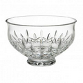 Waterford 8" Lismore Footed Crystal Bowl